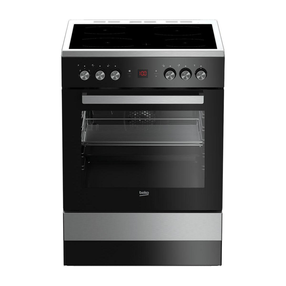 Beko Cuisinière vitrocéramique FSE67301XCS