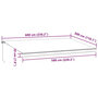 Voir la diapositive 6 : VIDAXL Auvent manuel retractable avec LED marron 600x300 cm