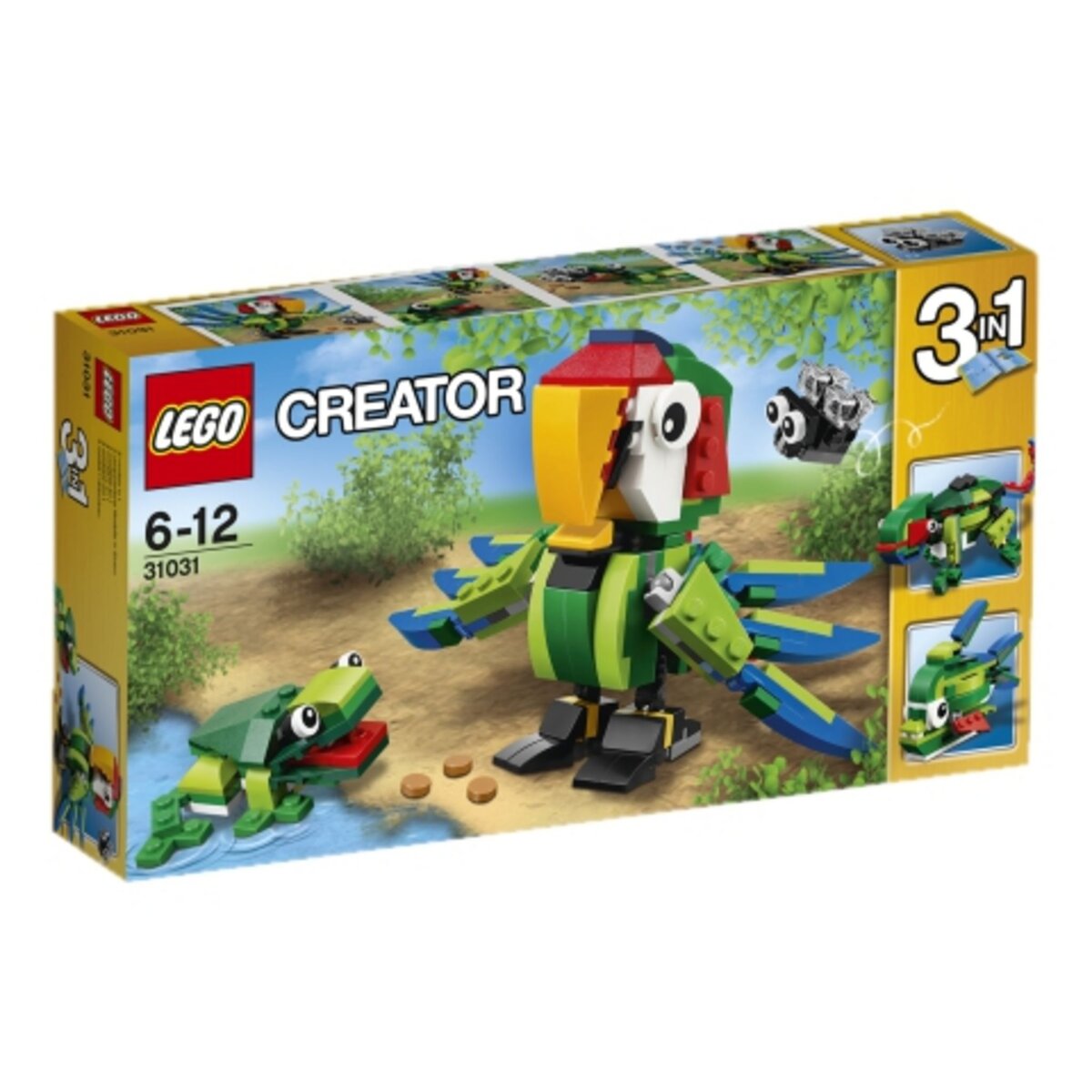 LEGO Creator 31031 - Les animaux de la forêt tropicale