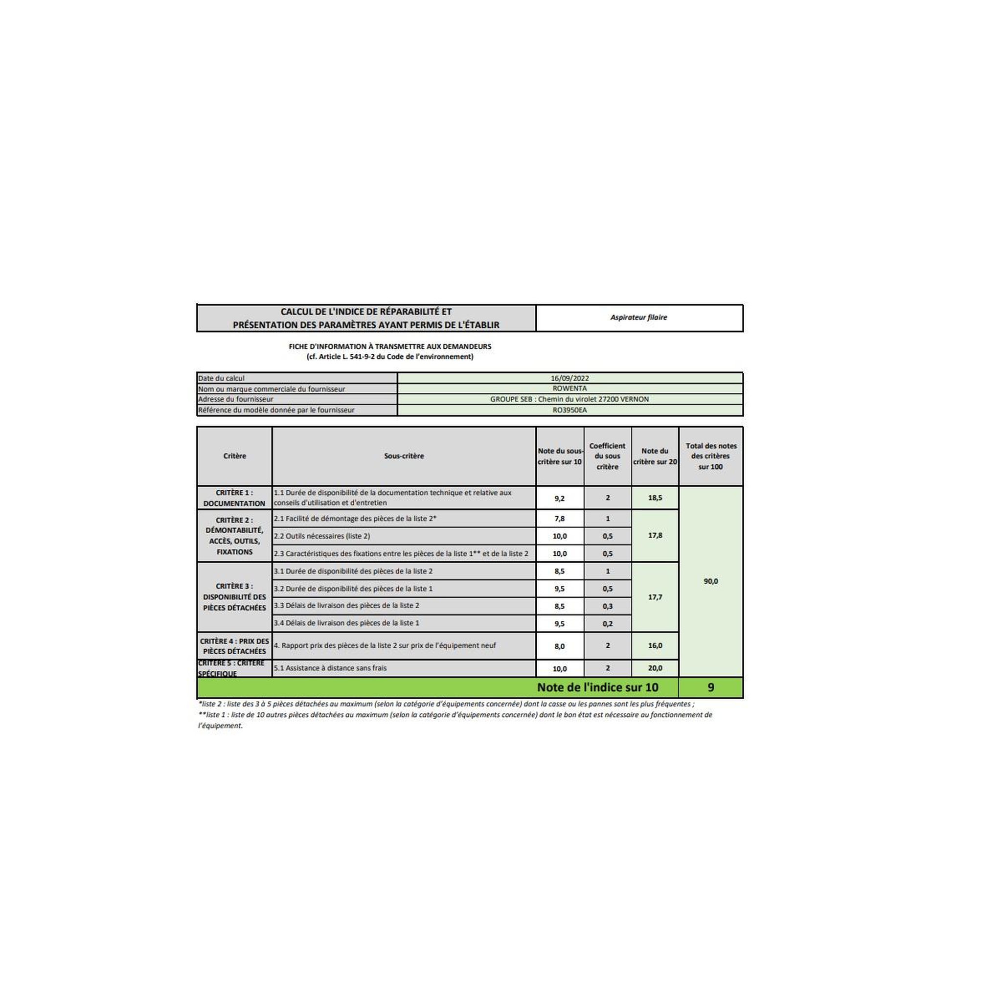 Voir la diapositive 3 : ROWENTA Aspirateur traineau 79db bleu - ro3950ea