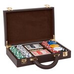 ATMOSPHERA Mallette de Poker  Jule  30cm Marron