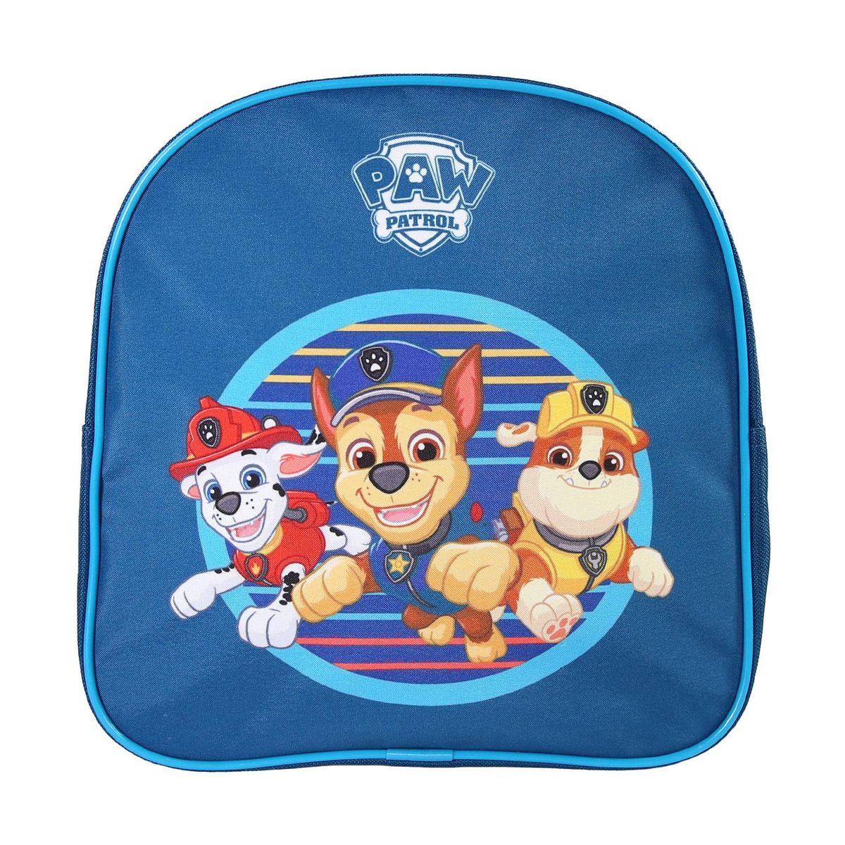 Bagtrotter Bagtrotter - Pat'Patrouille - Sac à Dos Scolaire Goûter 24 cm - Bleu - 1 compartiment zippé - Bretelles Matelassées - 24x7x24 cm - Matière Polyester - Sac à Dos Scolaire Maternelle