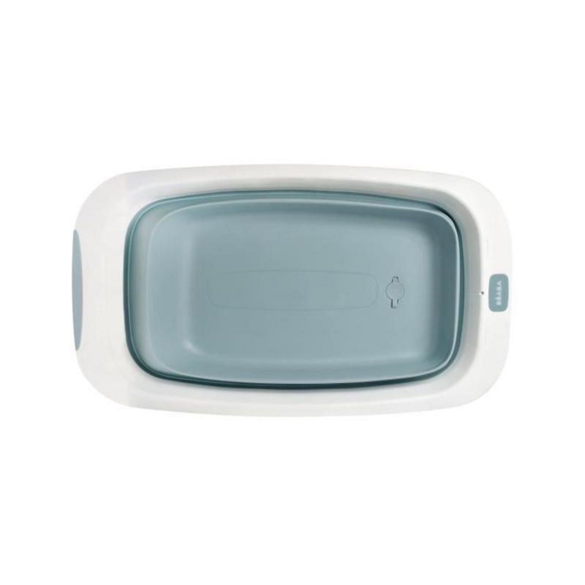 BEABA BEABA, Baignoire pliable - 920403 - Baignoire Eazy Pop Camélé'O - Bleu baltique