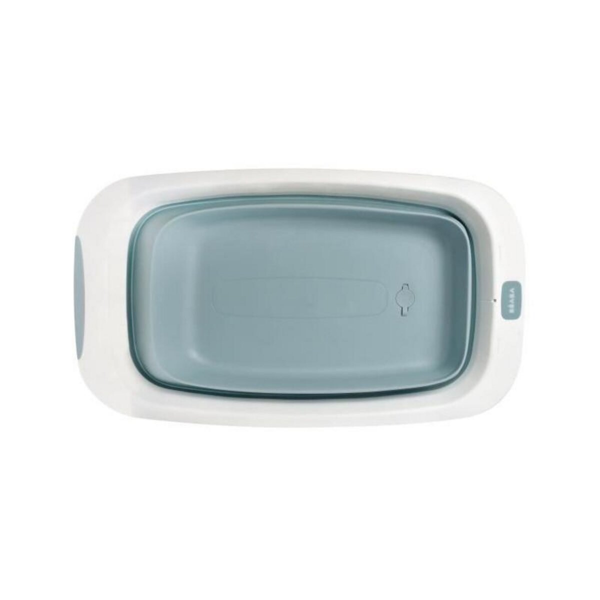 BEABA BEABA, Baignoire pliable - 920403 - Baignoire Eazy Pop Camélé'O - Bleu baltique