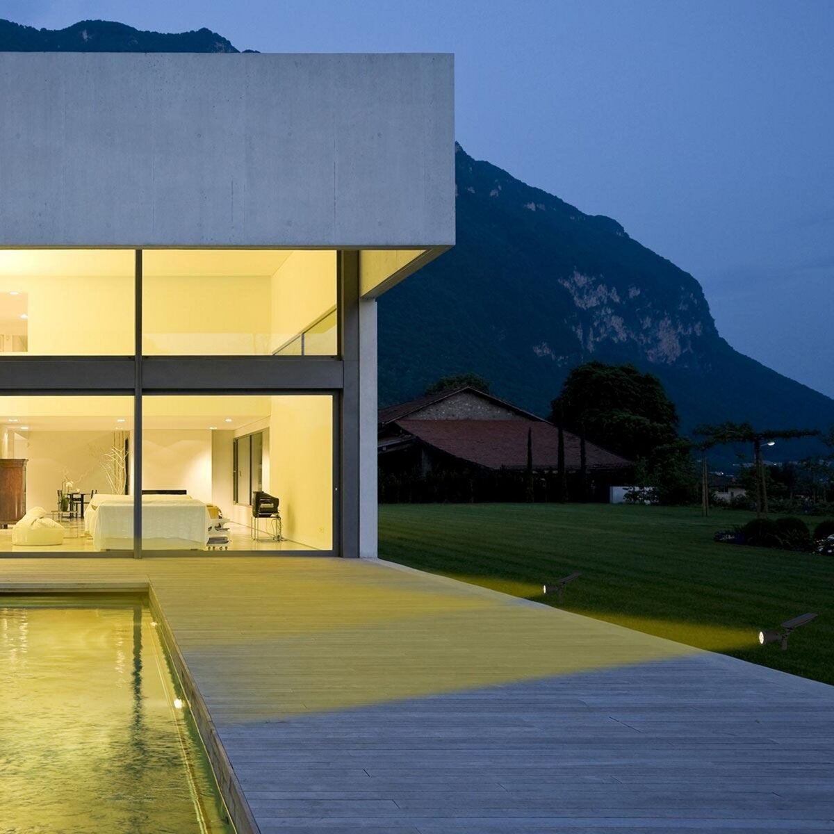 Lumisky Lot de 2 spots solaires projecteurs SPIKY Noir Plastique 100LM