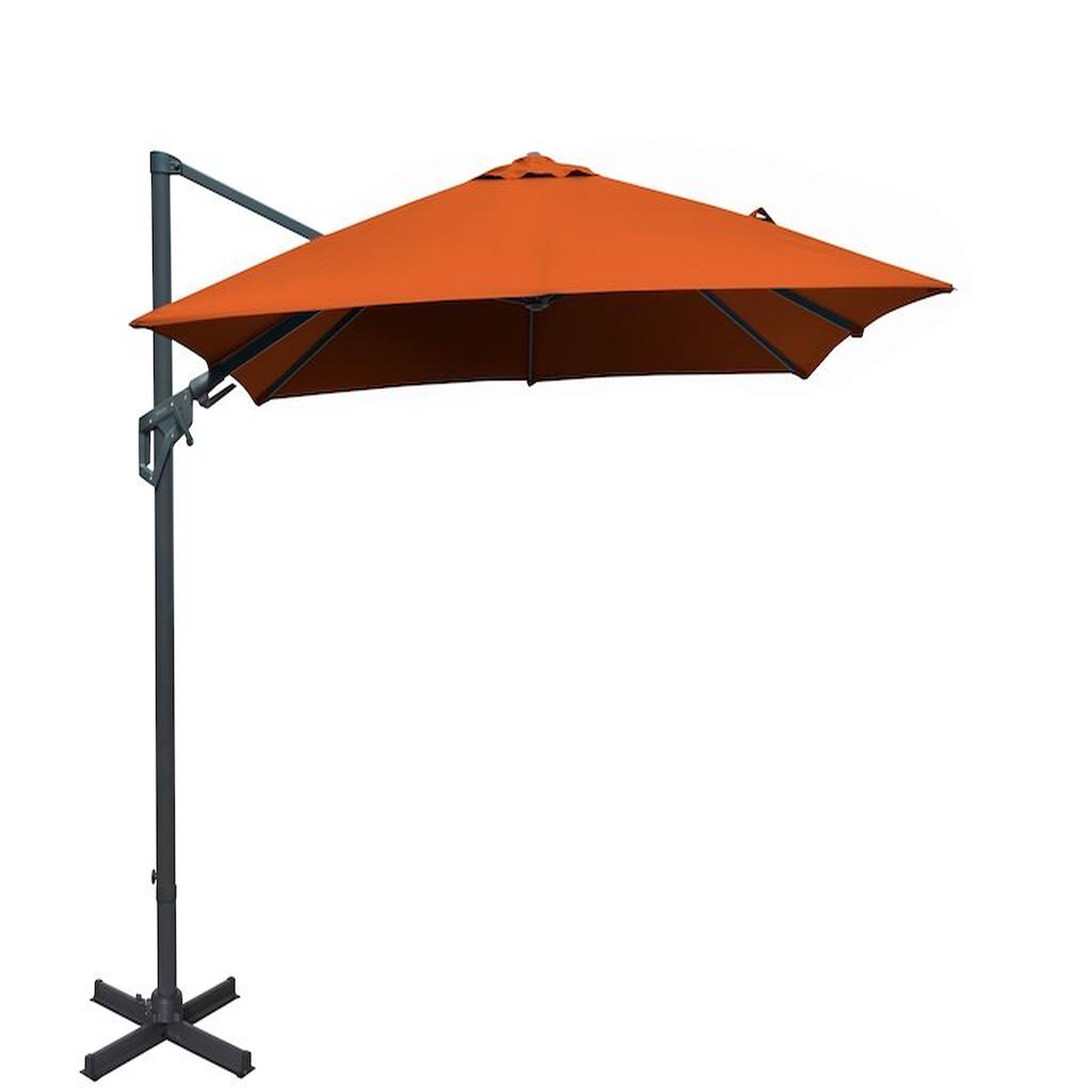 Proloisirs Parasol déporté - NH - Aluminium - Ø300 - Sienne