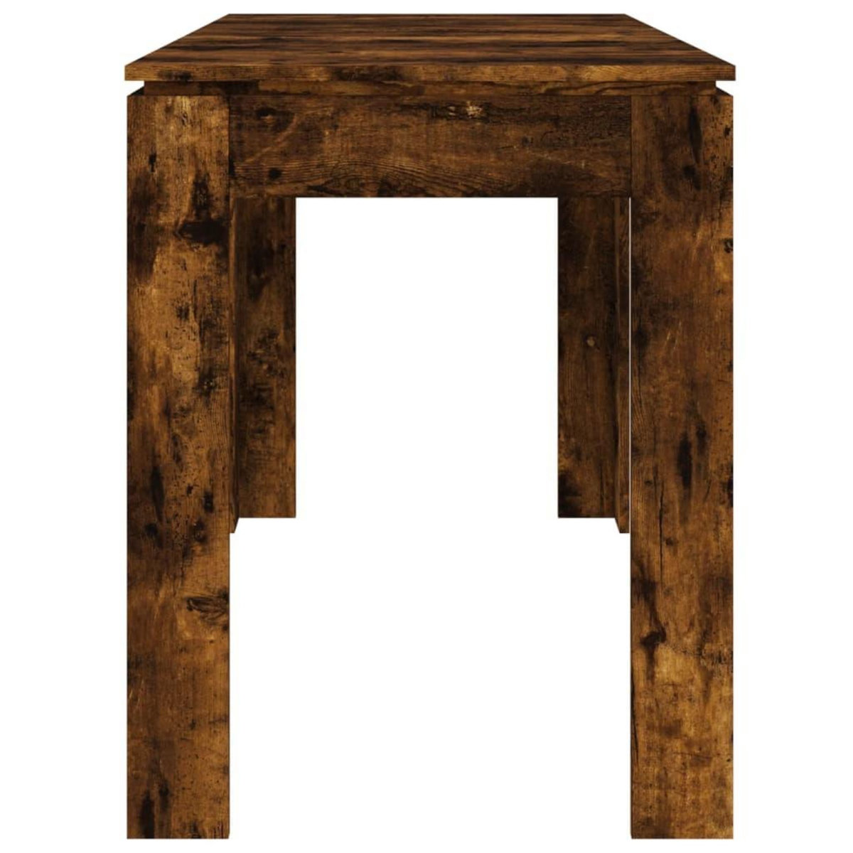 VIDAXL Table a dîner chene fume 120x60x76 cm bois d'ingenierie