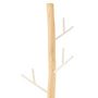 Voir la diapositive 2 : Paris Prix Porte-Manteaux en Bois  Bali  180cm Naturel & Blanc