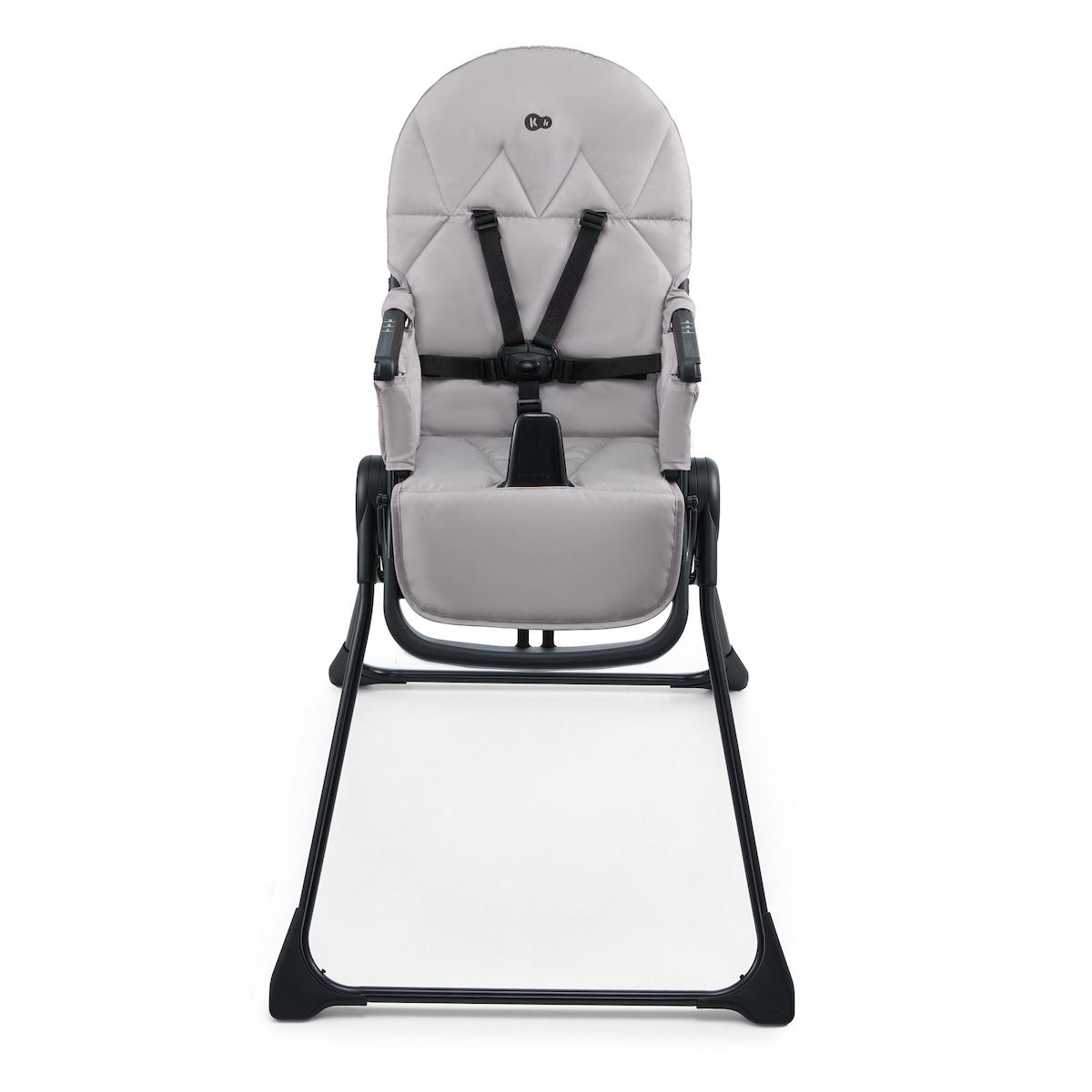 KINDERKRAFT Chaise haute evolutive bebe dossier inclinable et harnais
