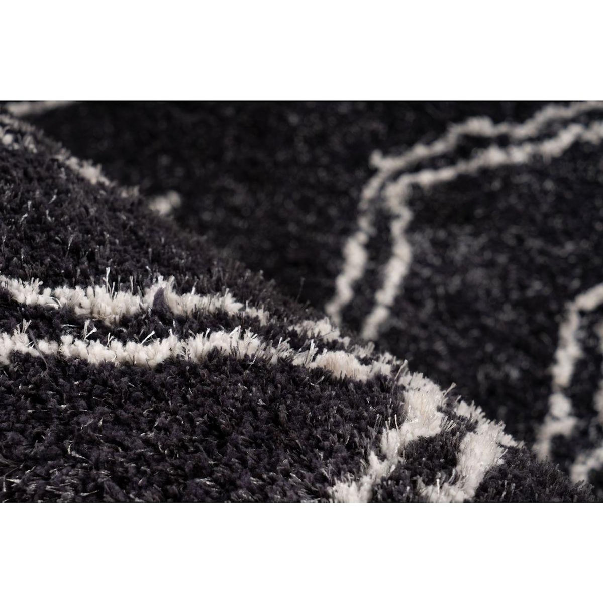 Paris Prix Tapis Imprimé Losange  Orlando  Anthracite