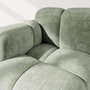Voir la diapositive 4 : LISA DESIGN Grace - module d'assise gauche en velours texturé