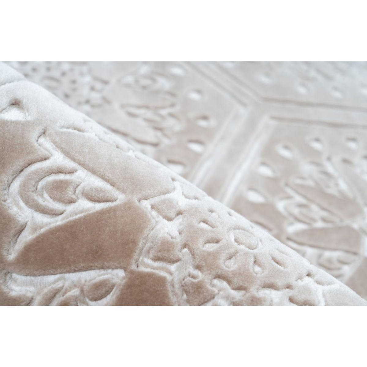 Paris Prix Tapis Moderne Fait Main  Monroe II  Taupe