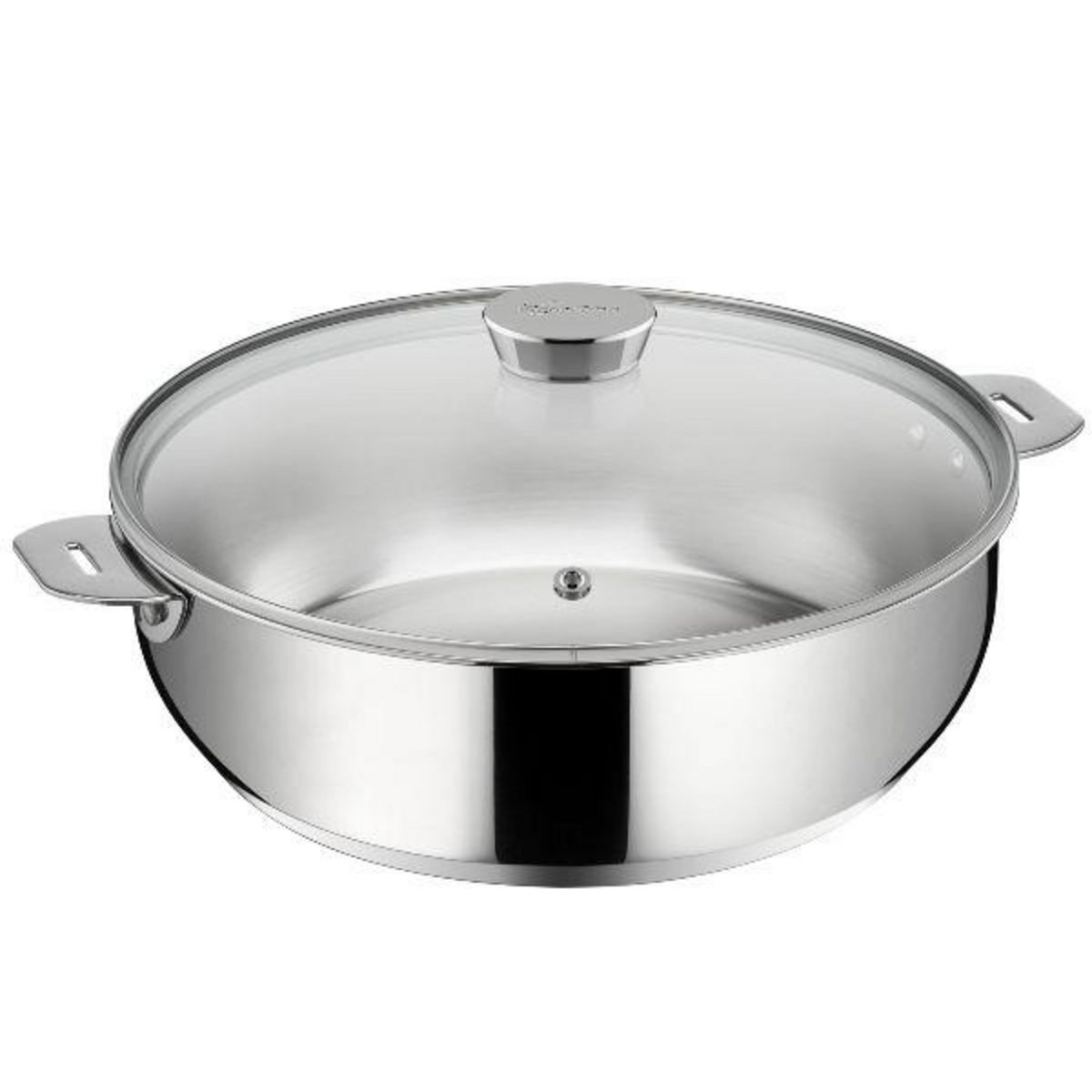 Lagostina Sauteuse avec couvercle 24cm inox - 12138031824