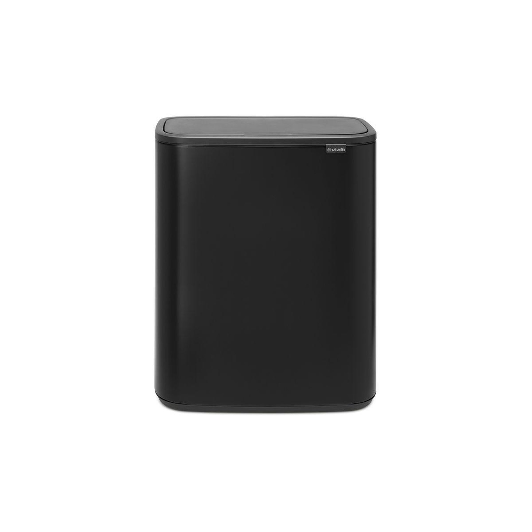 BRABANTIA Poubelle tri sélectif Bo Touch Bin 2x30L Matt Black