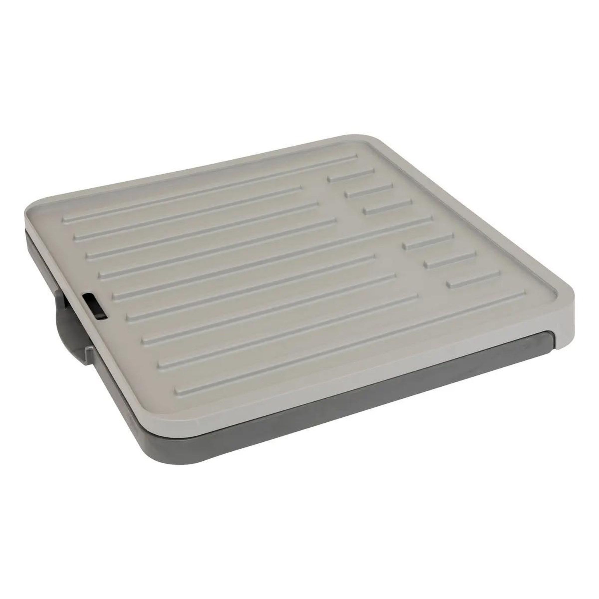 Voir la diapositive 2 : FIVE Égouttoir extensible avec rack  néo 2  58cm gris