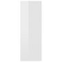 Voir la diapositive 5 : VIDAXL Etagere murale Blanc brillant 45,1x16x45,1 cm Bois d'ingenierie