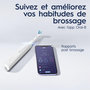 Voir la diapositive 5 : ORAL B Brosse à dents électrique IO 4 White edition cadeau