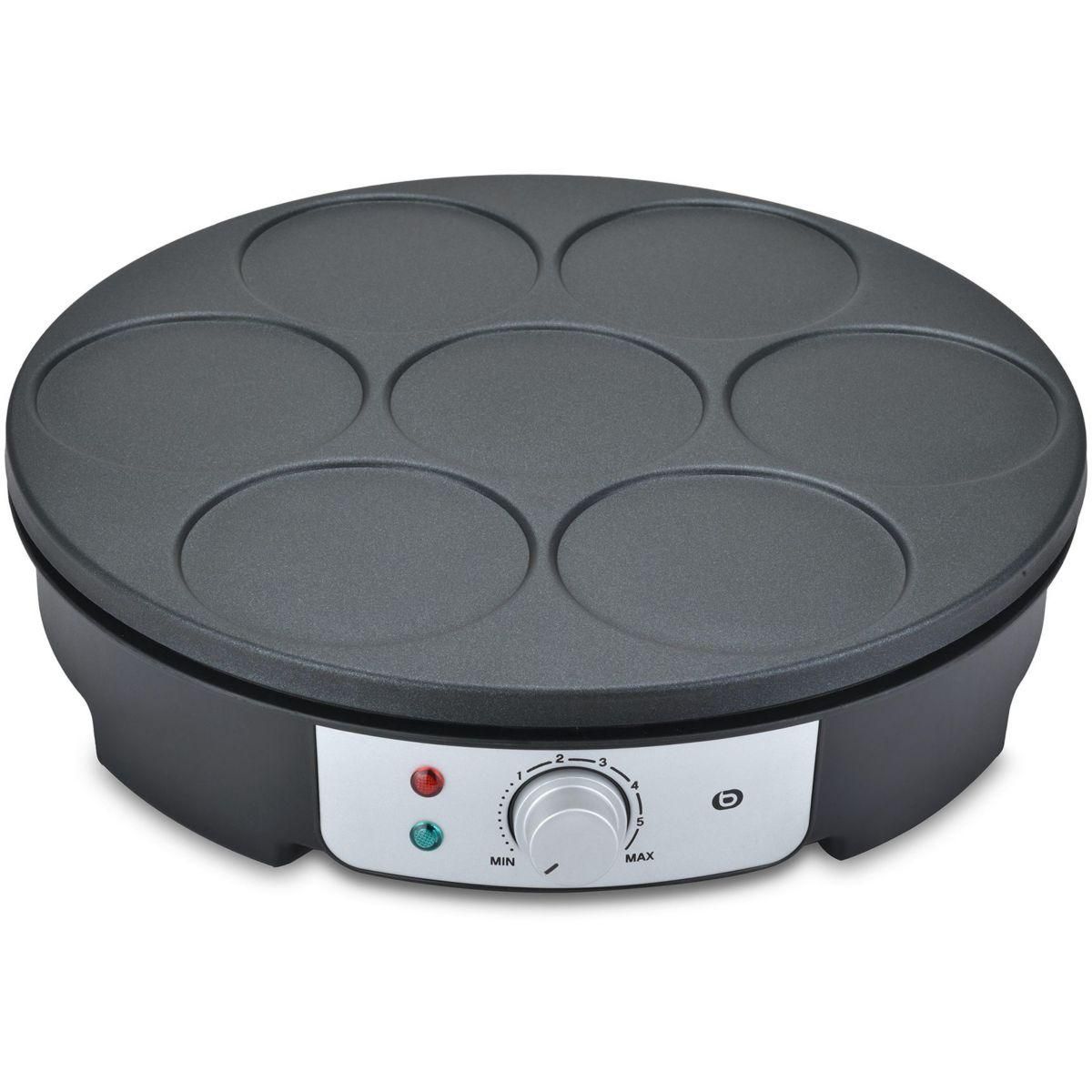 ESSENTIEL B Crêpière ECPM4 2 en 1 grande crepe et mini crepes