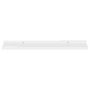 Voir la diapositive 5 : VIDAXL Etageres murales 2 pcs Blanc brillant 60x9x3 cm