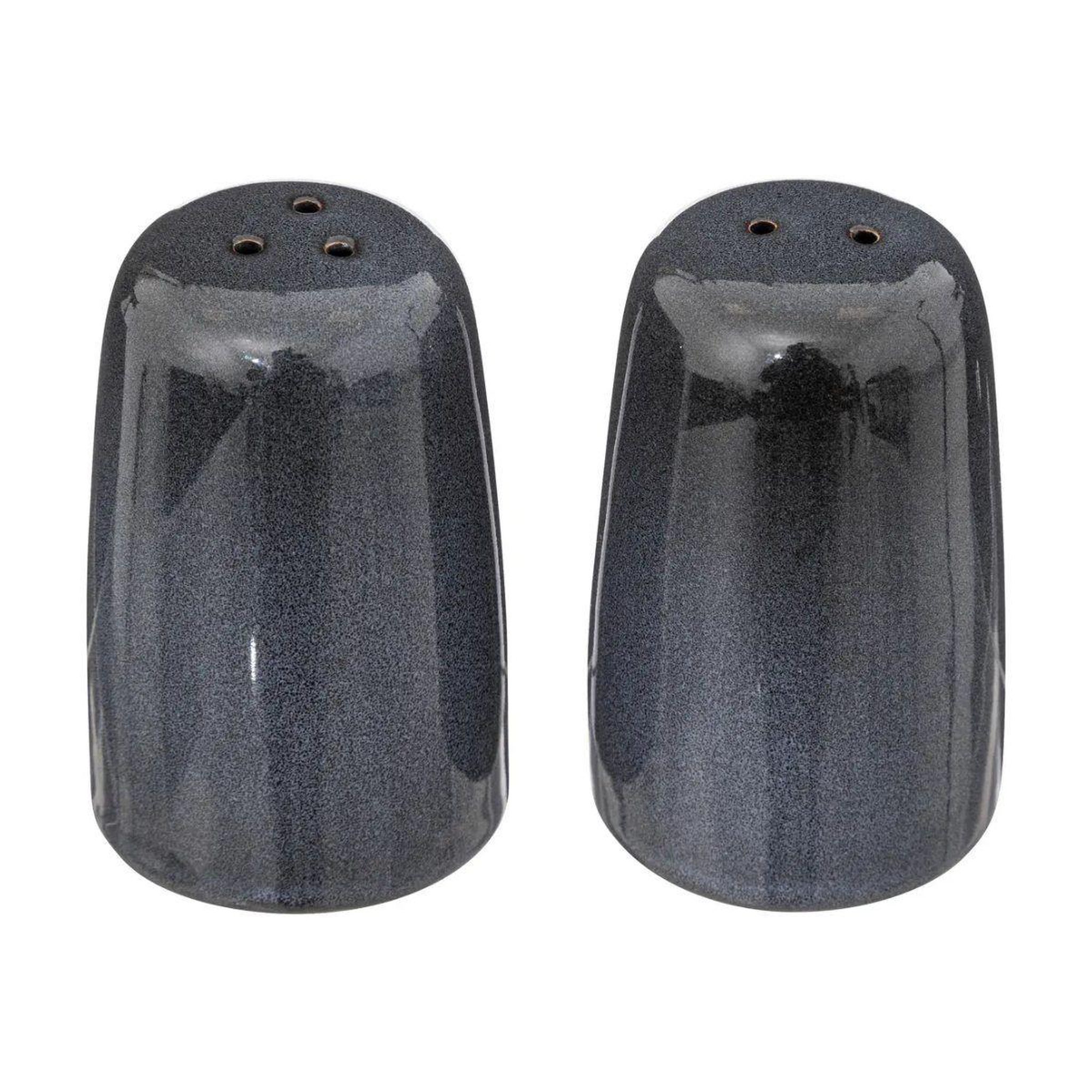 Voir la diapositive 1 : SECRET DE GOURMET Lot salière & poivrière  callie  8cm bleu