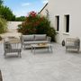 Voir la diapositive 4 : Paris Prix Salon de Jardin 5 Places  Napoli  175cm Gris