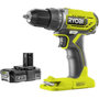 Voir la diapositive 1 : Ryobi RYOBI Perceuse visseuse compacte 18 volts ONE+ et 2 batteries 2,0Ah - R18DD2-220S