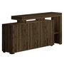 Voir la diapositive 1 : Habitat et Jardin Buffet en bois  Beliz  - 170 x 35 x 80 cm - Noyer Antique