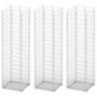 Voir la diapositive 2 : VIDAXL Jeu de panier de gabion 3 pcs Fil galvanise 25x25x100 cm