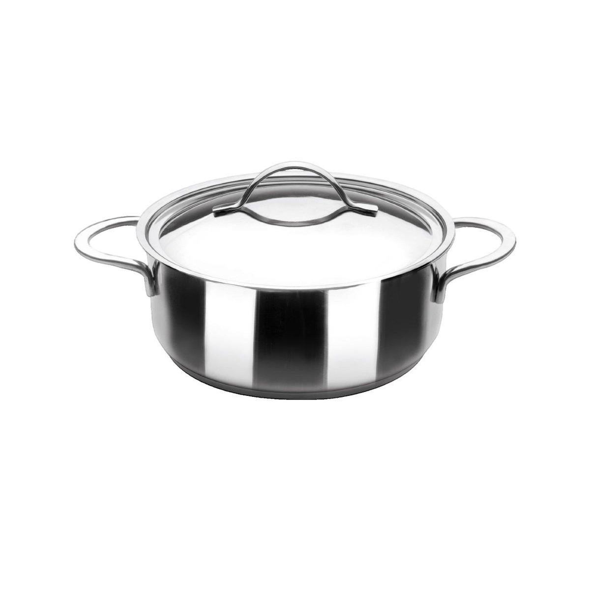 IBILI Casserole Ibili Noah 3.2L 22cm en acier inoxydable