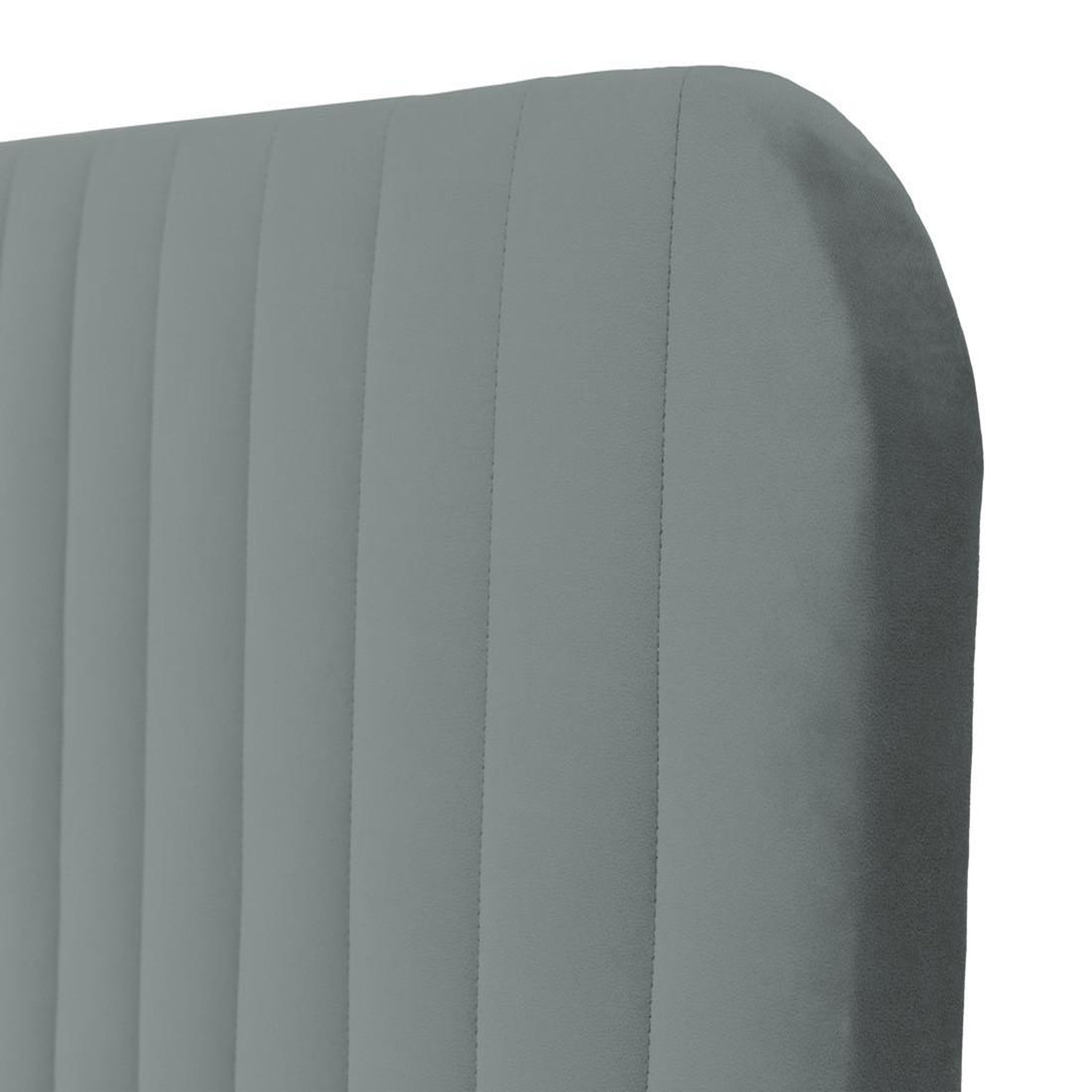 Voir la diapositive 4 : BEST MOBILIER Stuart - lit coffre - 180x200 cm - sommier inclus - en velours