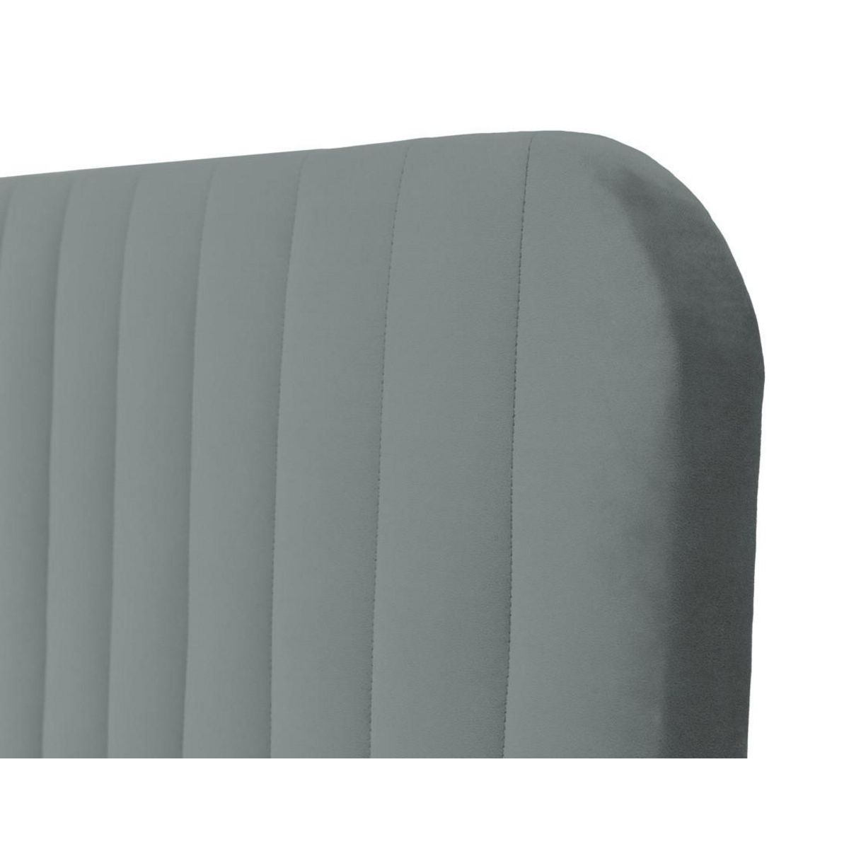 BEST MOBILIER Stuart - lit coffre - 180x200 cm - sommier inclus - en velours