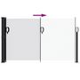 Voir la diapositive 5 : VIDAXL Auvent lateral retractable blanc 117x300 cm