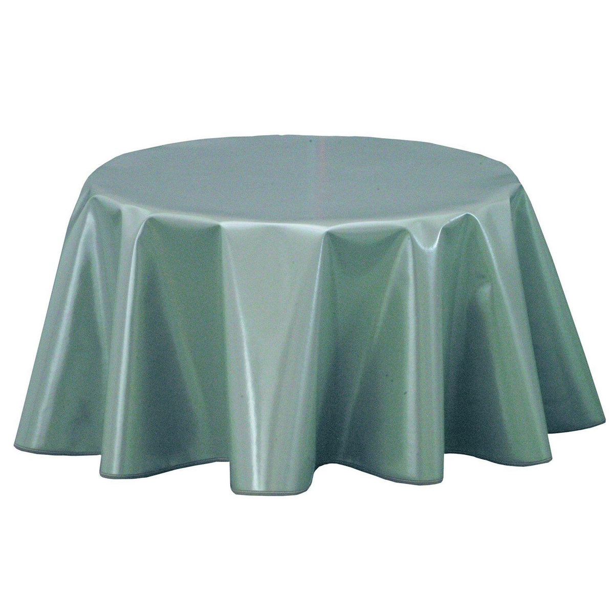 HABITABLE Nappe en toile cirée ronde design uni Joys