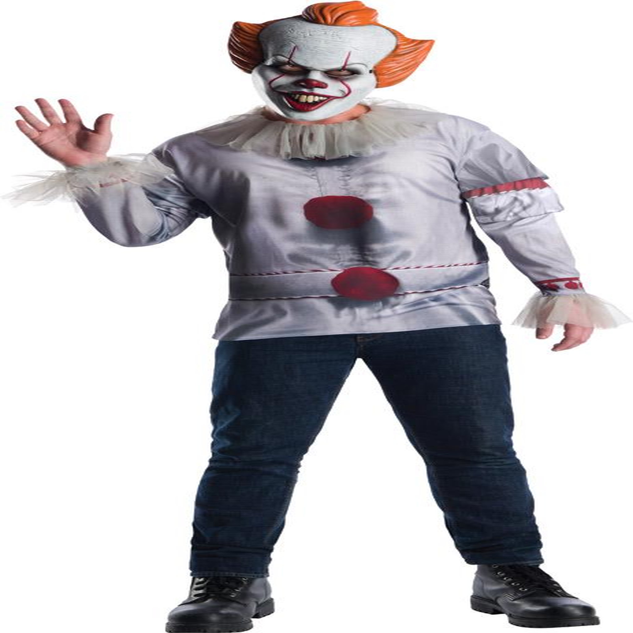 Rubie's Déguisement Clown Grippe-Sou - Ça - Adulte - XL