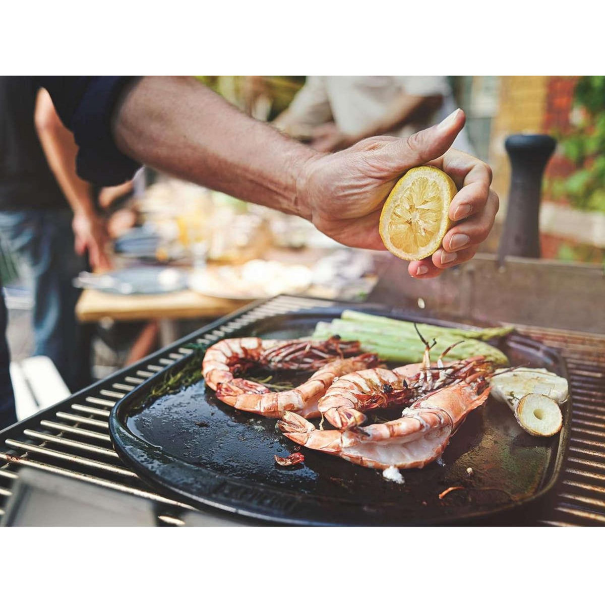 Weber Plaque Plancha céramique pour barbecue Weber grand modèle 48 x 34,5 cm