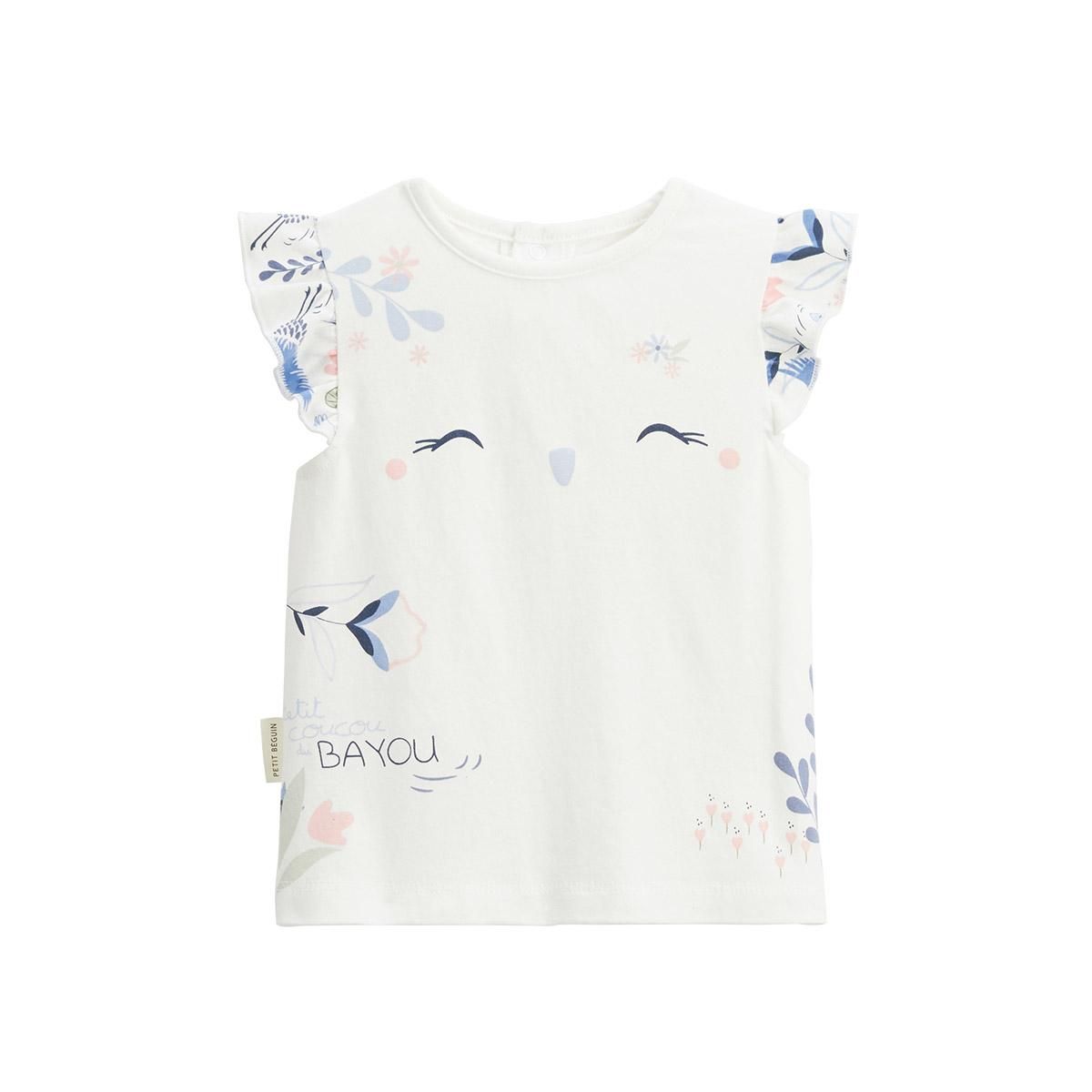 Petit Béguin Pyjama enfant 2 pièces manches courtes Tiana