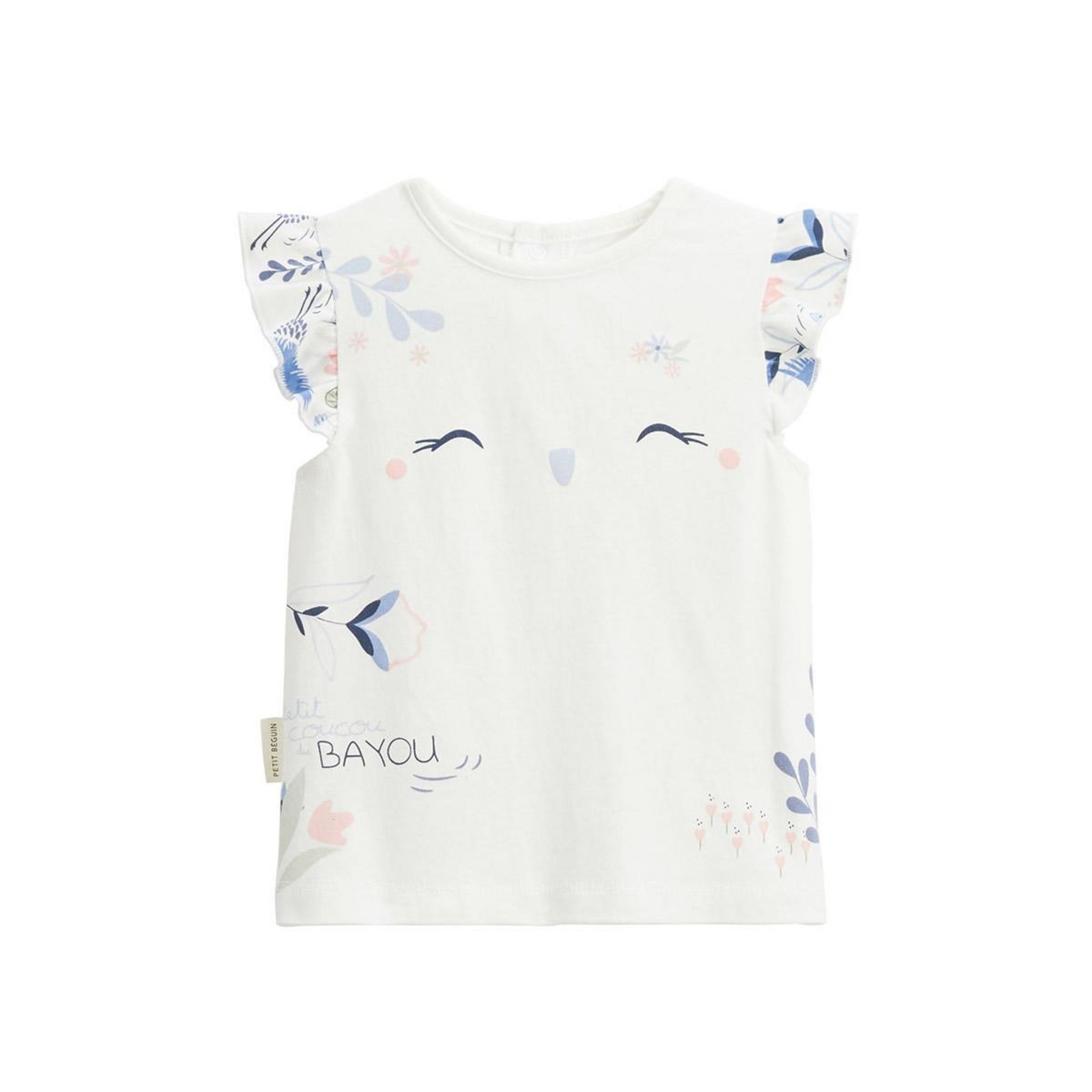 Petit Béguin Pyjama enfant 2 pièces manches courtes Tiana