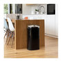 Voir la diapositive 2 : Kitchen move Poubelle automatique 42l noir/inox - bat-42ls02a black ss