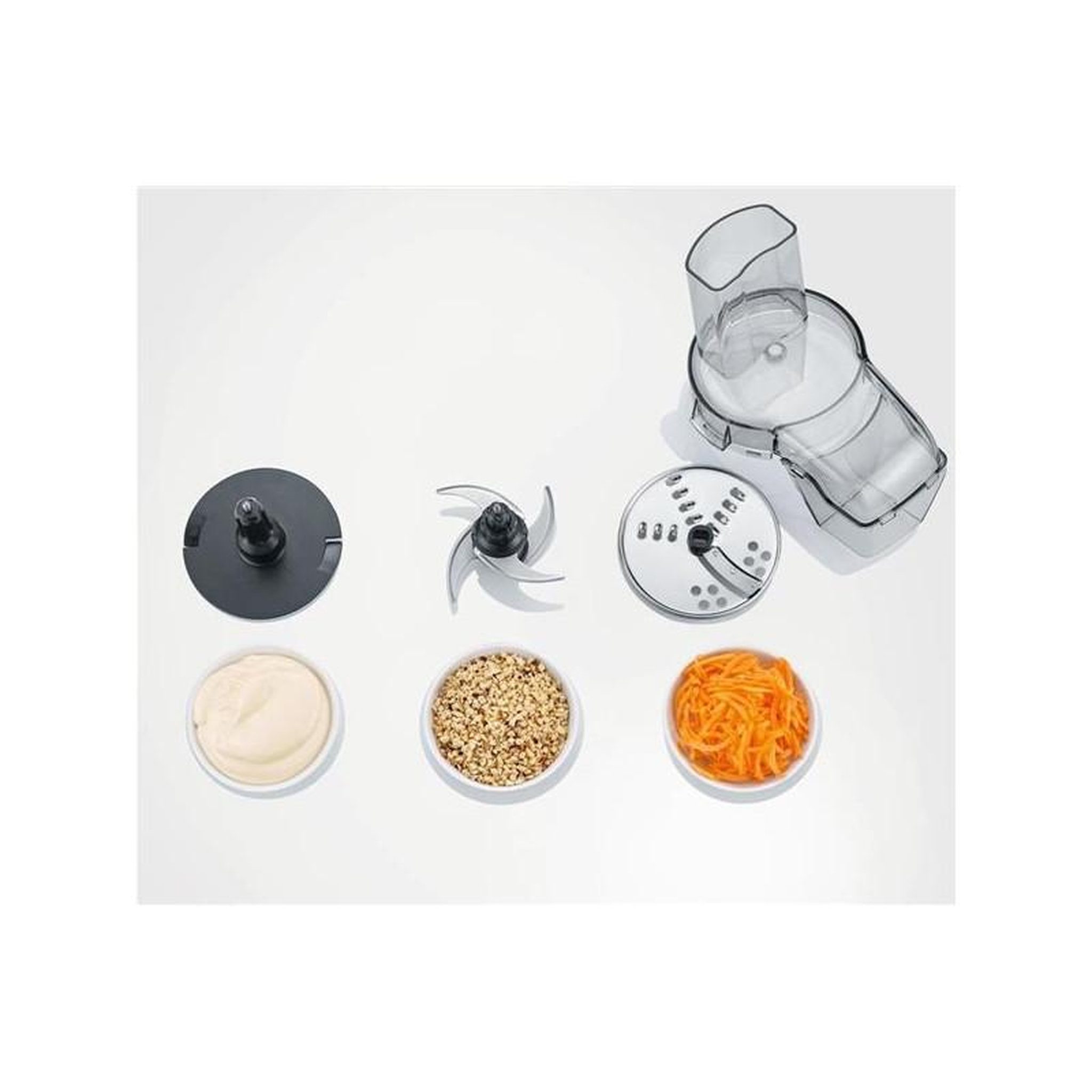 Voir la diapositive 5 : SEVERIN Hachoir multifonction 0.5l 400w noir/inox - km3865