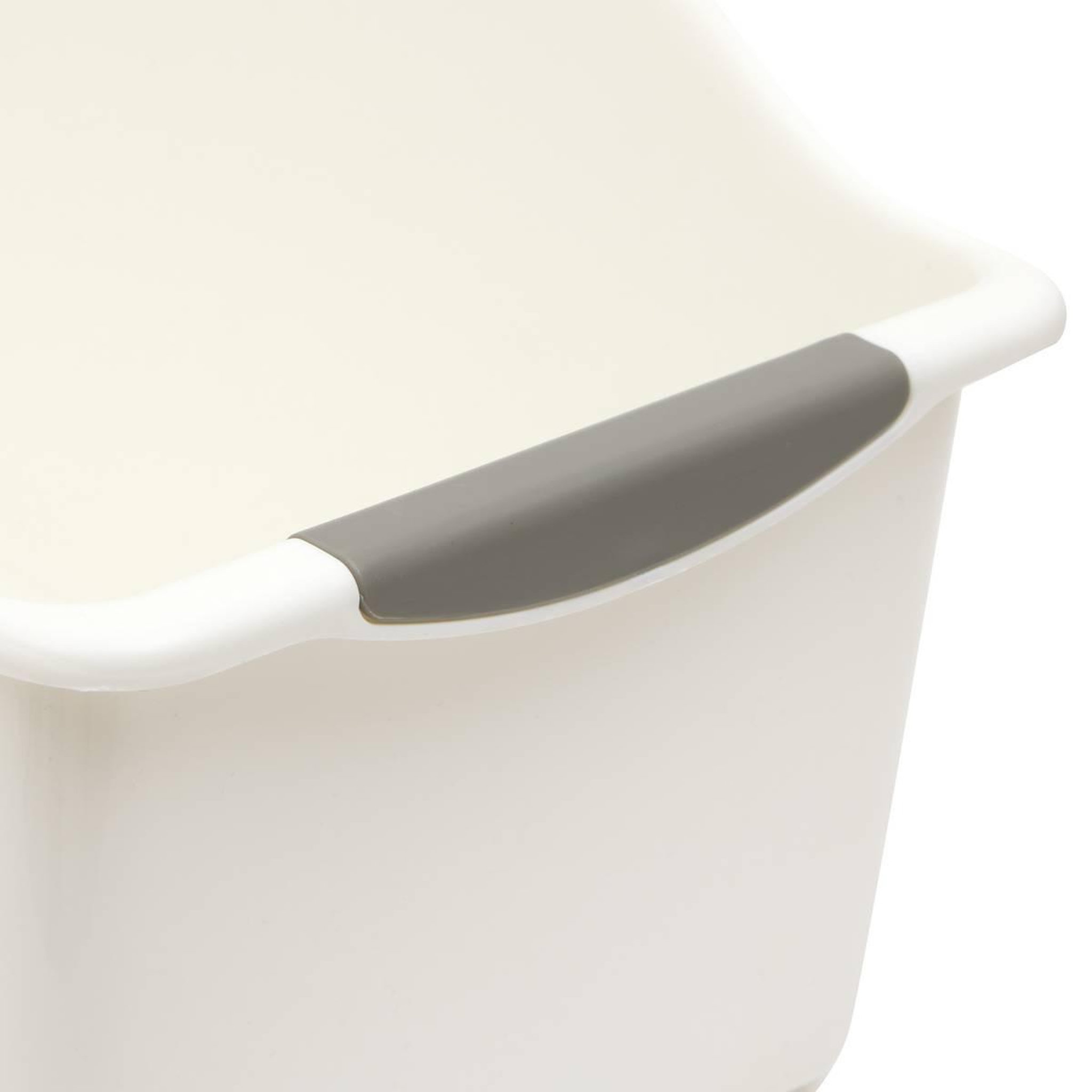 Voir la diapositive 2 : FIVE Organiseur à Roulettes  Poly  20cm Blanc