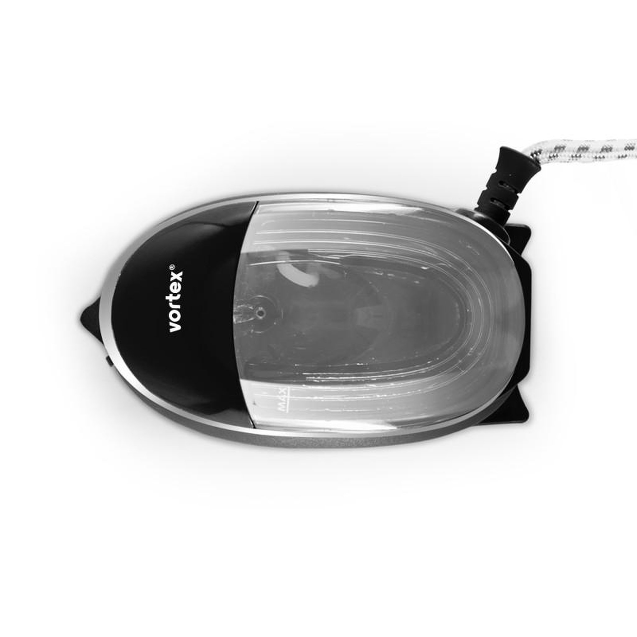 Voir la diapositive 3 : VORTEX Mini fer à repasser vapeur de voyage iron lite black vortex