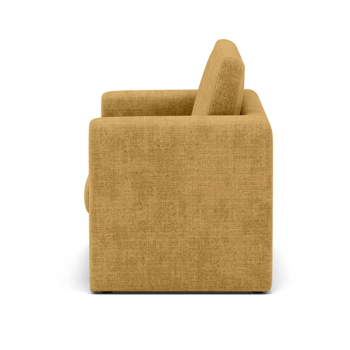 BEST MOBILIER Marilia - canapé 2 places convertible déplimousse en velours texturé