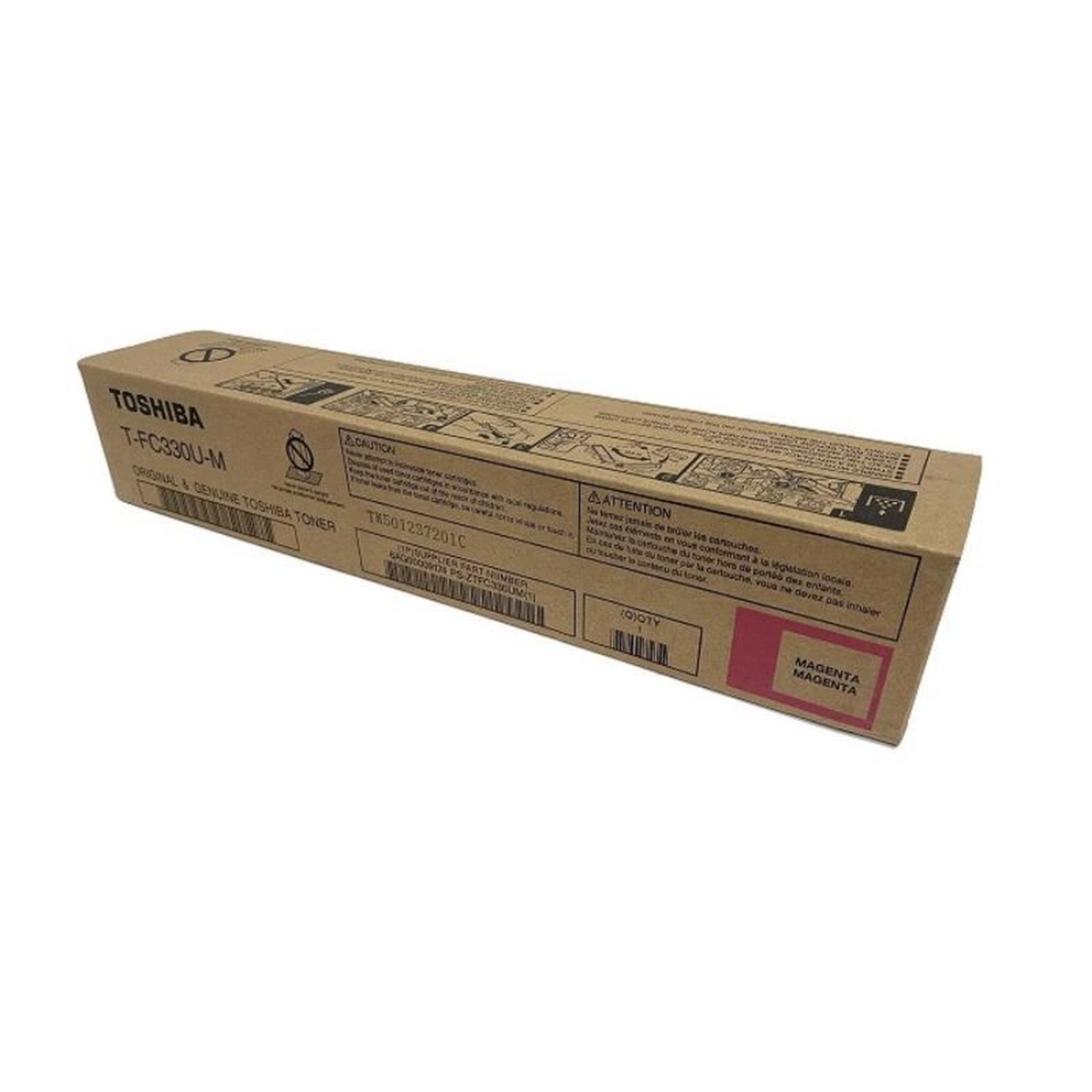 Voir la diapositive 2 : Toshiba Toshiba Toner T-FC330EM TFC330EM Magenta (6AG00009139)