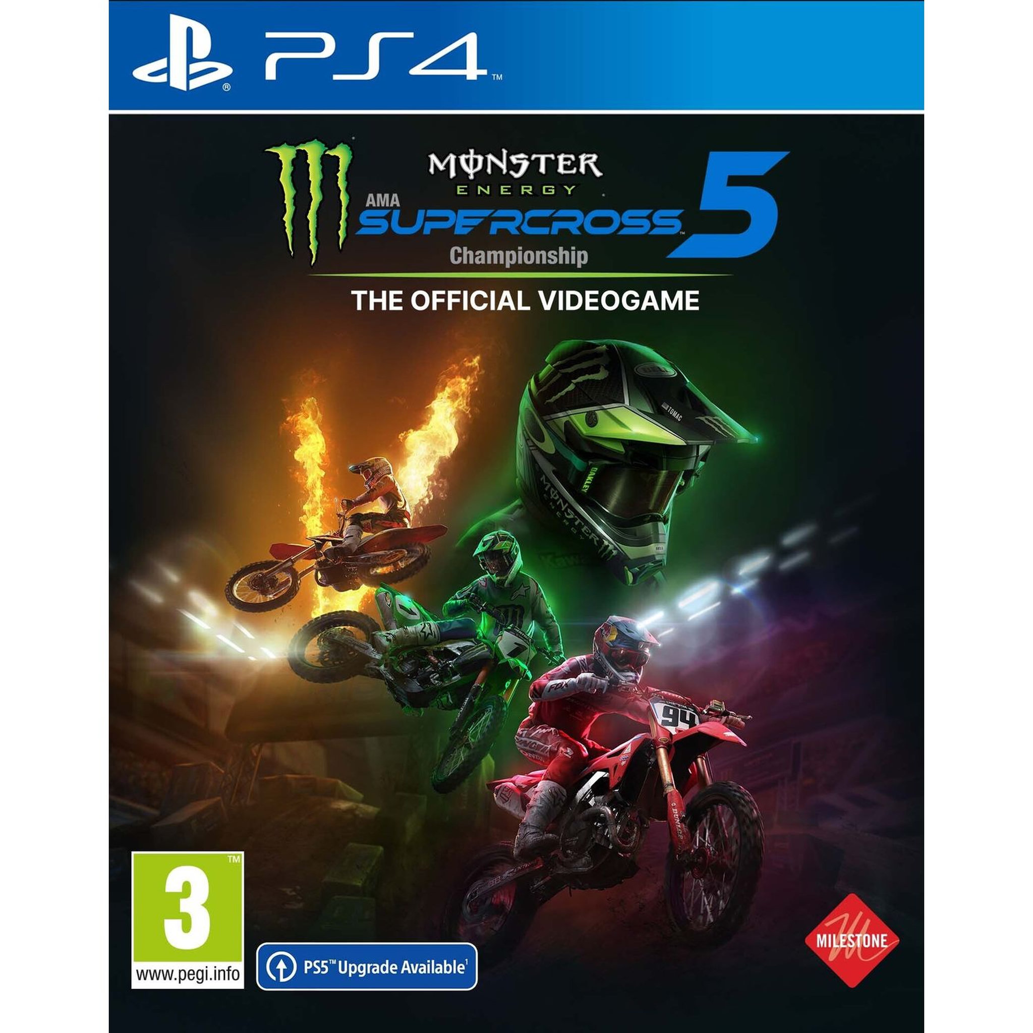 Voir la diapositive 1 : Monster Energy Supercross - The Official Videogame 5 PS4