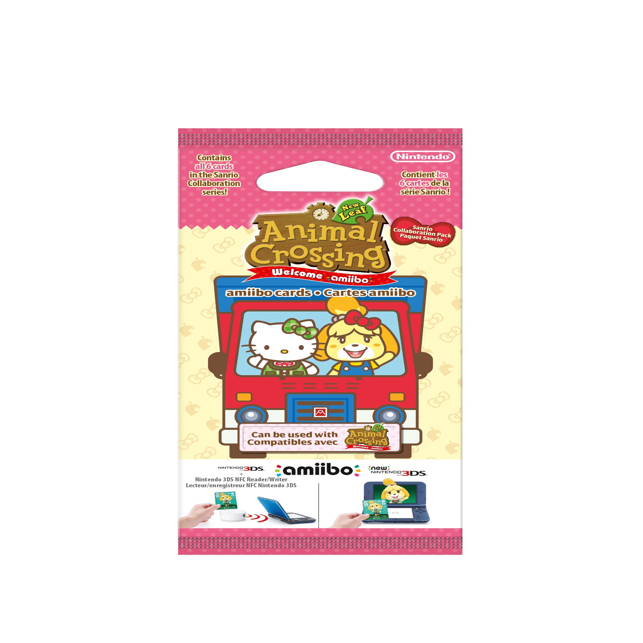 Pack de 6 Cartes Welcome amiibo  Animal Crossing Nintendo Switch