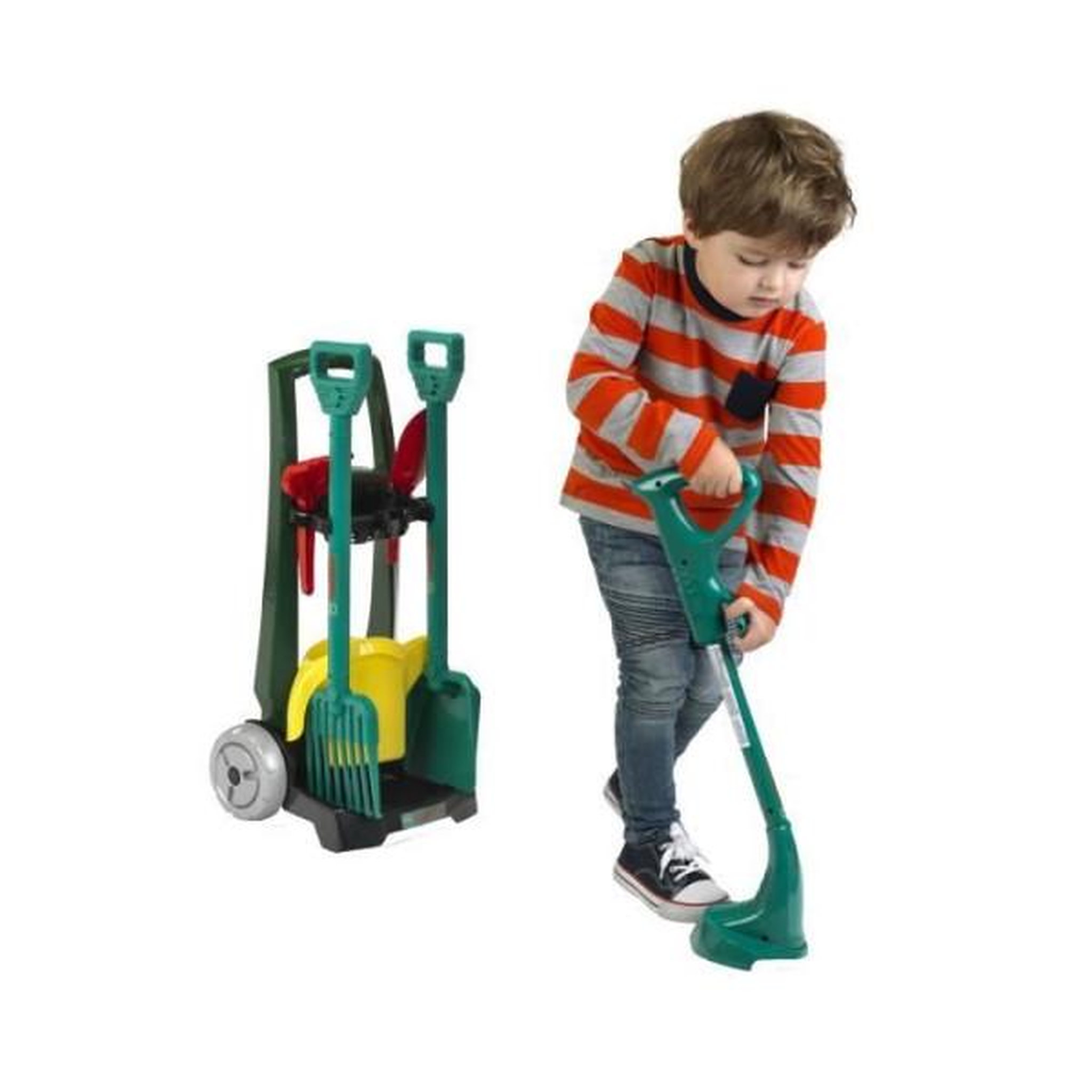 Voir la diapositive 4 : BOSCH Klein - 2751 - Chariot de jardinage Bosch avec accessoires
