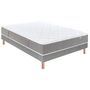 Voir la diapositive 4 : Matelas mémoire de forme et ressorts ensachés 140x190 cm LOURMARIN