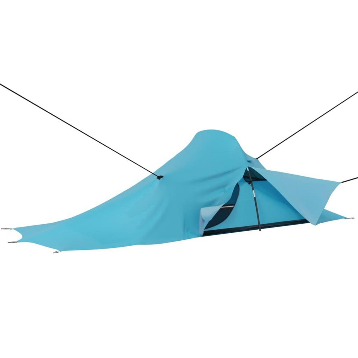 VIDAXL Tente de camping 317x240x100 cm Bleu