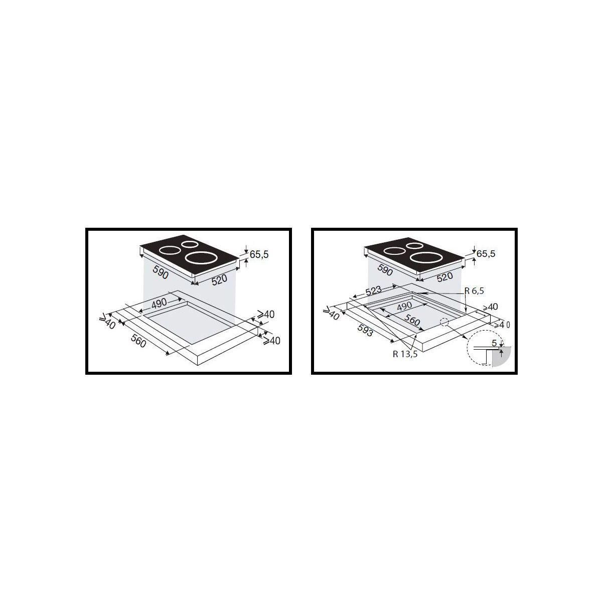 Sauter Plaque induction SPI9362B