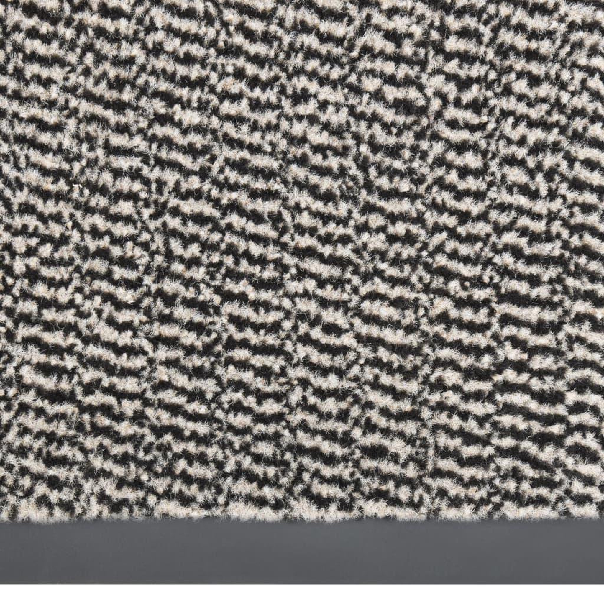 Voir la diapositive 2 : VIDAXL Paillasson touffete 80x120 cm Marron clair